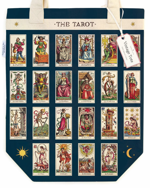 Cavallini & Co. / Vintage Tote Bag - Tarot