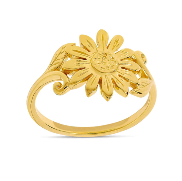 Midsummer Star / Wild Sunflower Ring - Gold