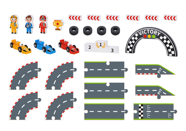 Tooky Toy / Formula Racing Puzzle Playmat