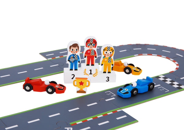 Tooky Toy / Formula Racing Puzzle Playmat