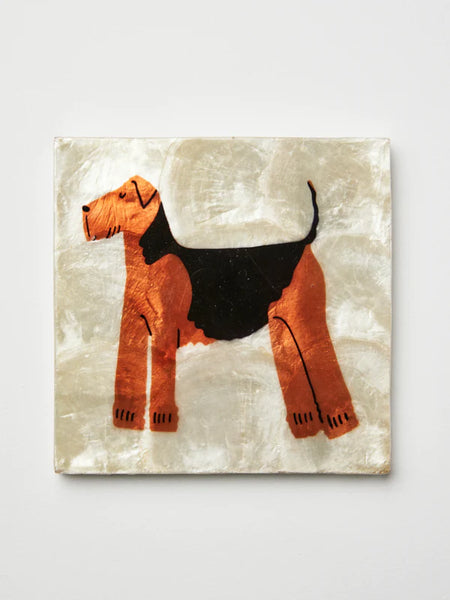 Jones & Co / Pup Tile - Airedale