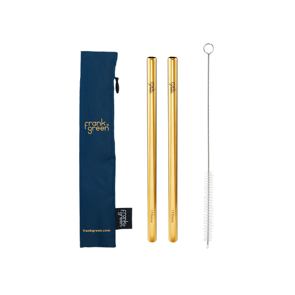 Frank Green / Straw Pack & Brush Set - Deep Ocean