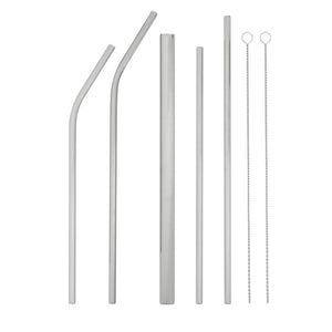 Davis & Waddell / Rio Stainless Steel Straws (Set 7)