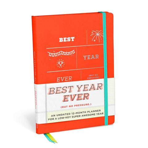 Knock Knock / Undated 12 Month Planner (Large) - Best Year Ever