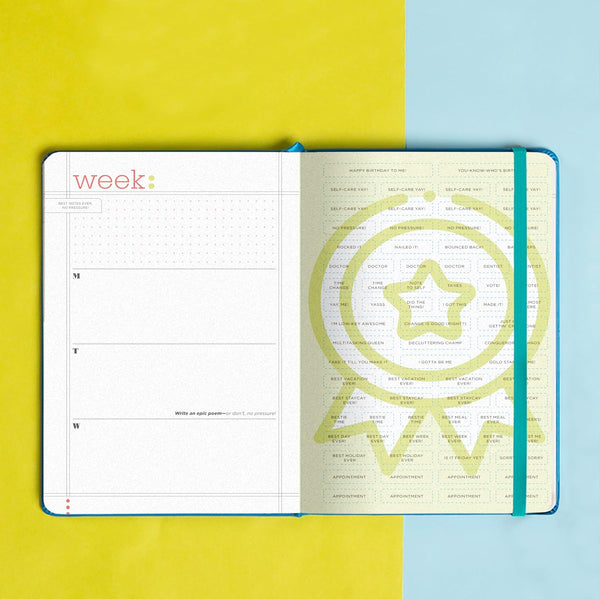 Knock Knock / Undated 12 Month Planner (Large) - Best Year Ever