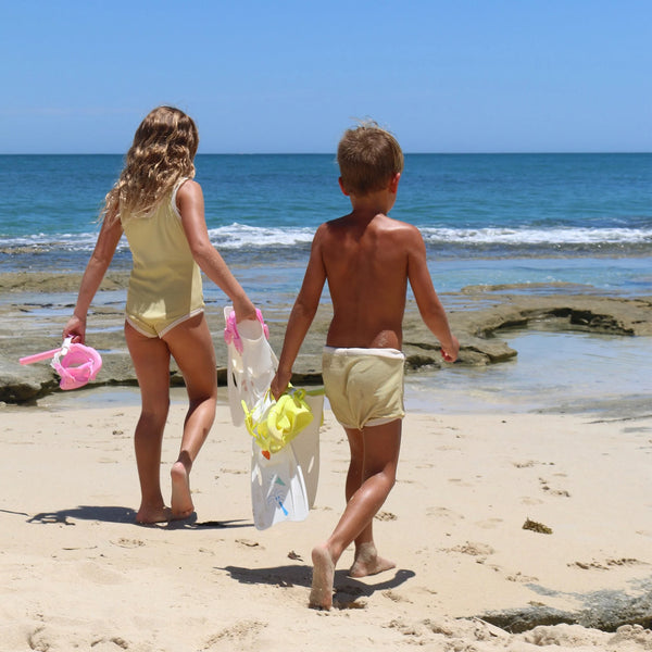 Sunnylife / Kids Snorkel Set (Medium) - Summer Sherbet Pink