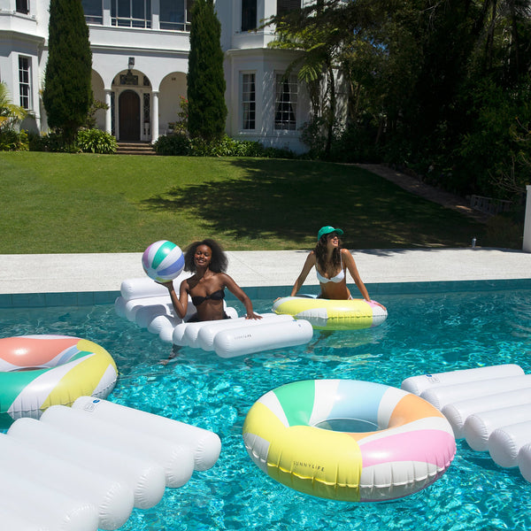 Sunnylife / Poolside Inflatable Beach Ball - Pastel Gelato