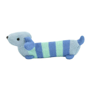 Annabel Trends / Knit Rattle - Dachshund Blue