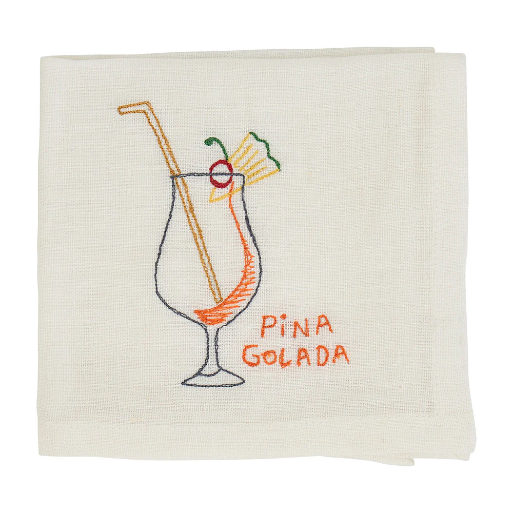 Annabel Trends / Cocktail Napkin - Pina Colada