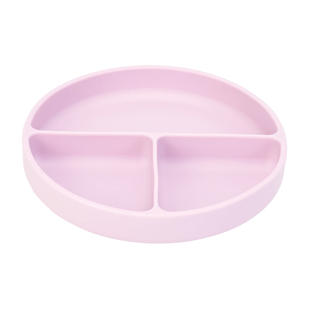 Annabel Trends   Silicone Suction Divided Plate - Lilac – Abode Bondi