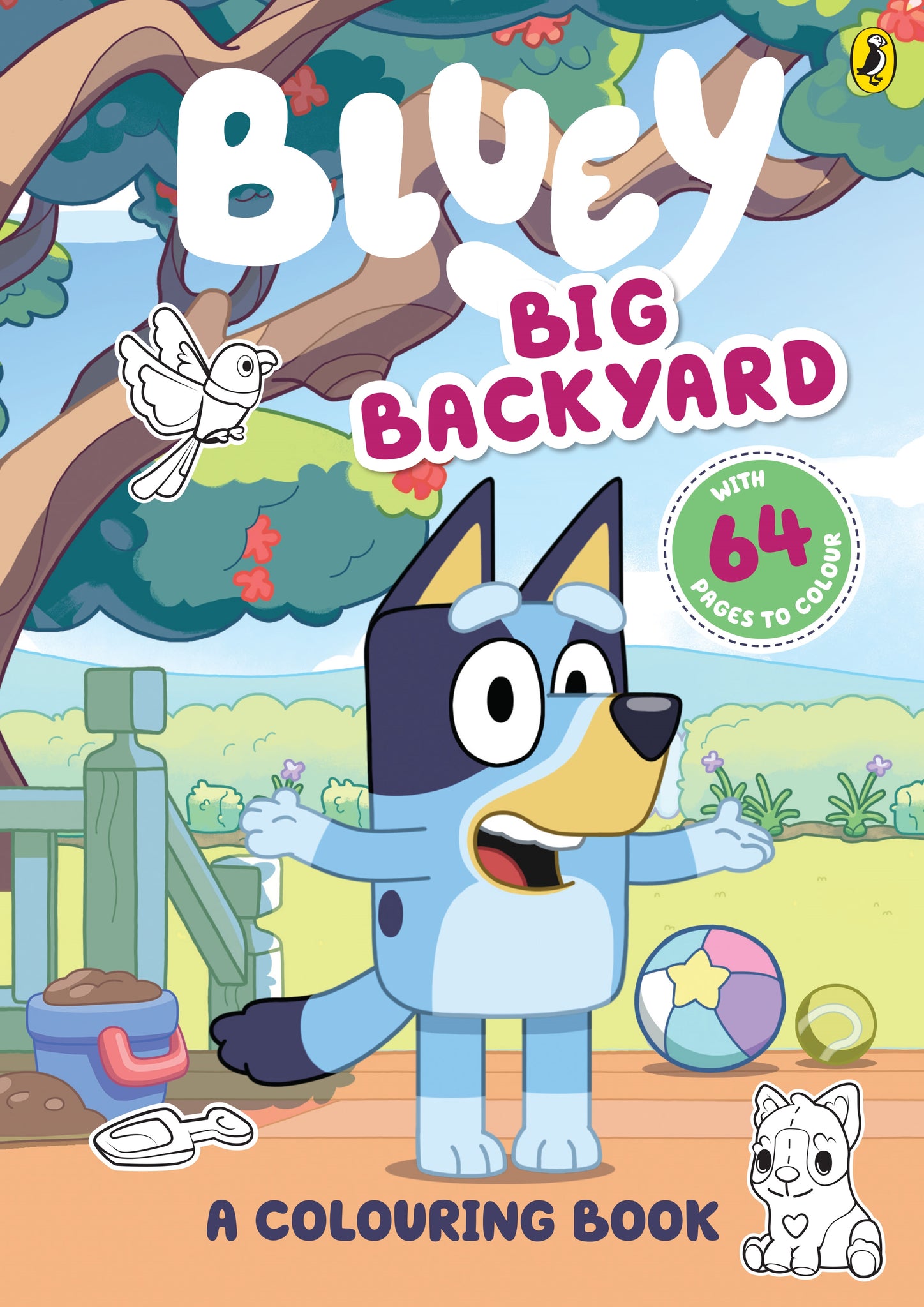 Bluey: Big Backyard - A Colouring Book