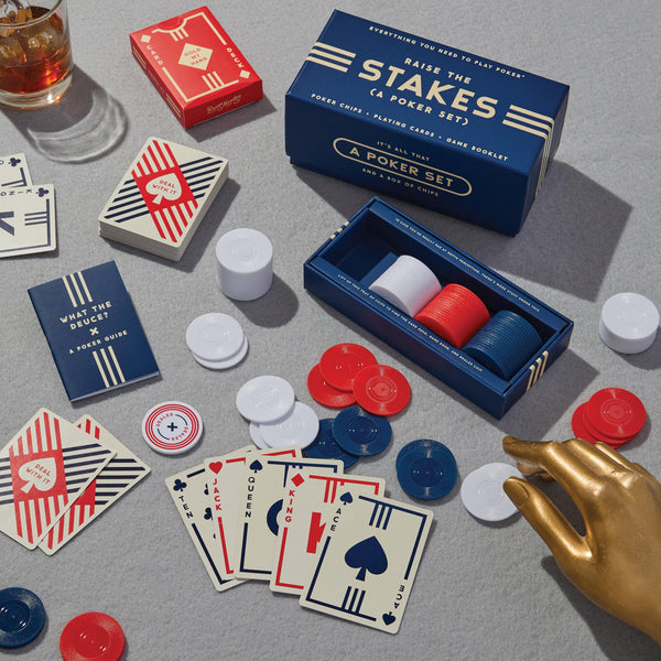 Brass Monkey / Raise the Stakes Poker Game Set