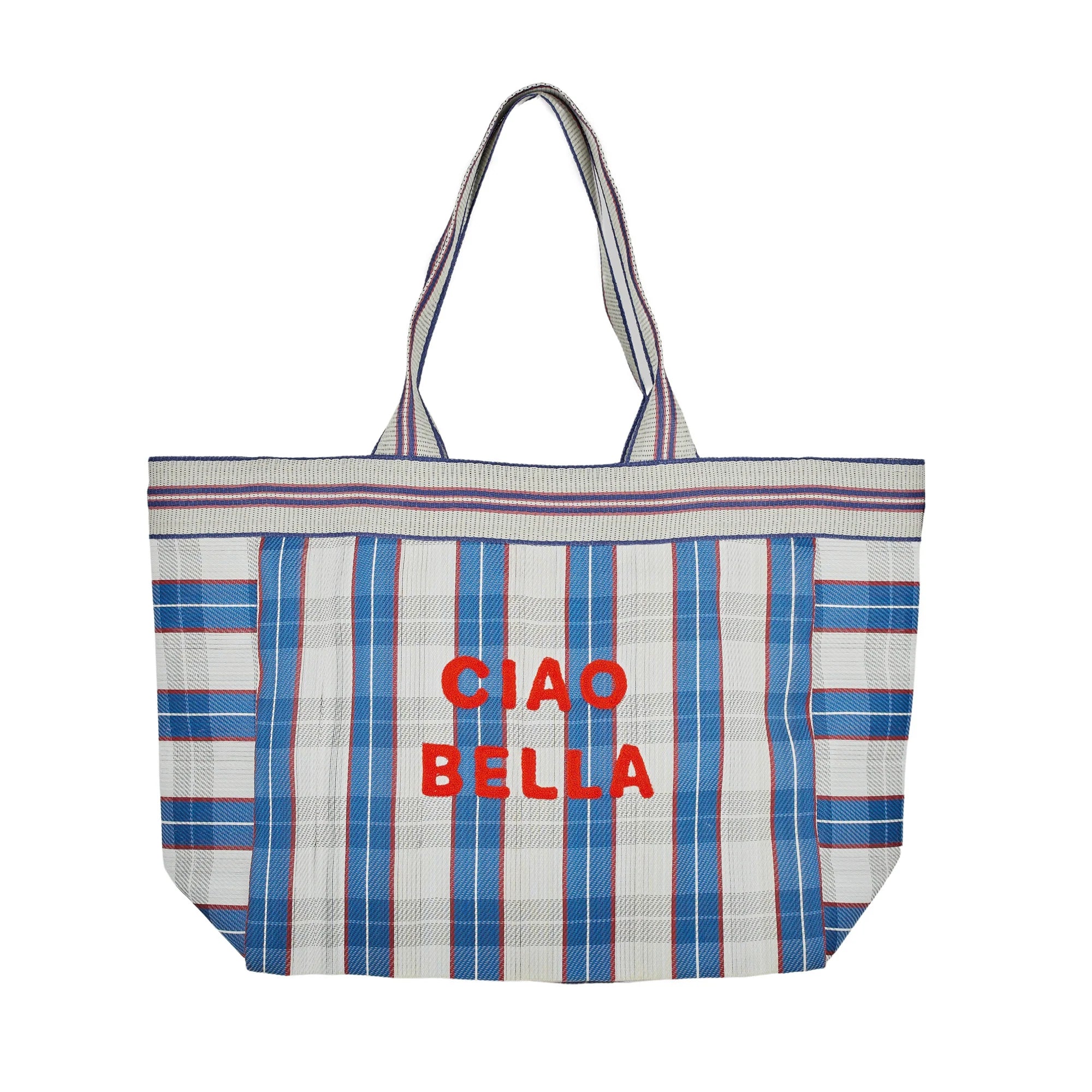 Coast to Coast / Recycled Beach Tote - Ciao Bella