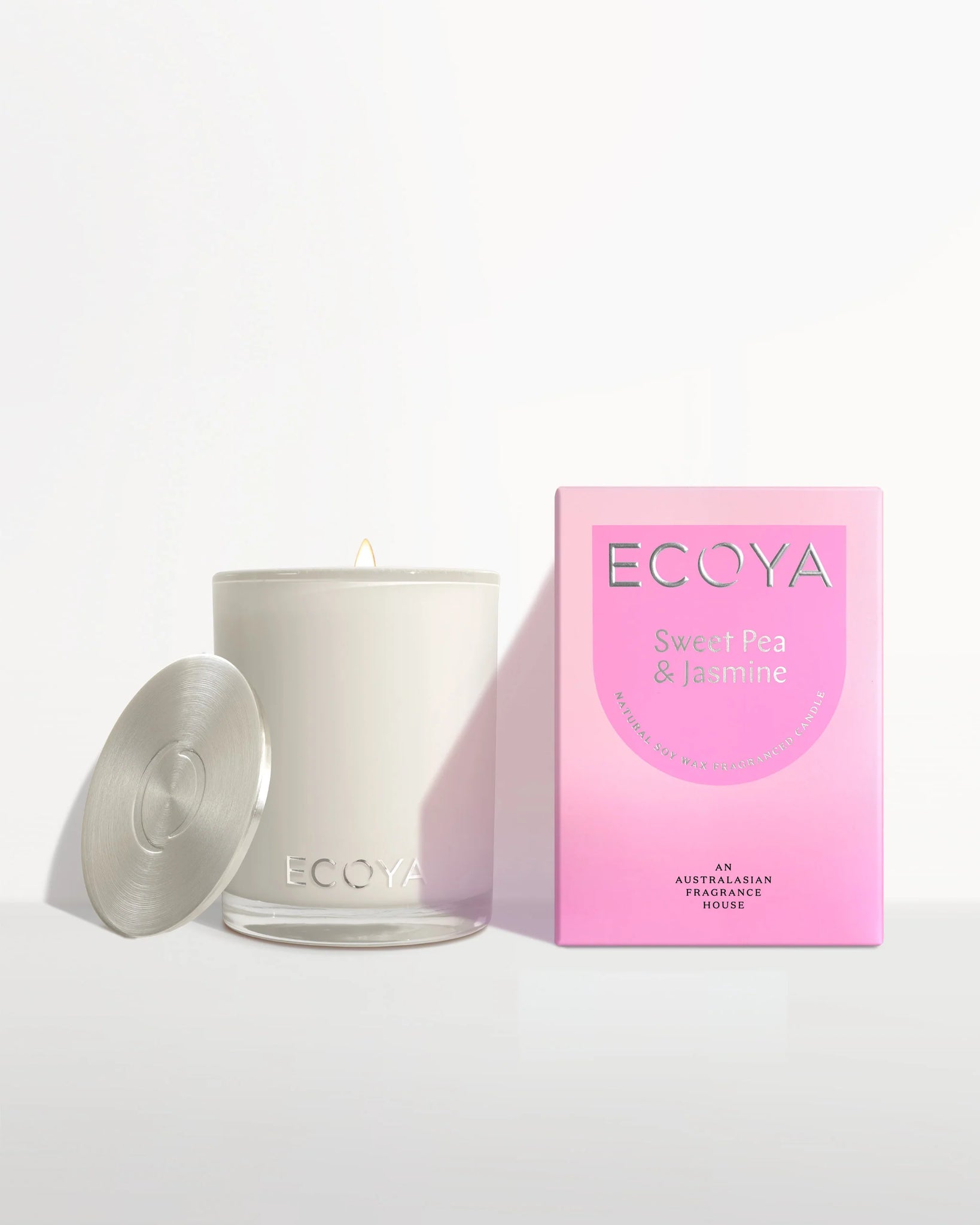 Ecoya / Madison Jar Candle - Sweet Pea & Jasmine