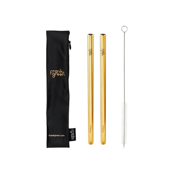 Frank Green / Straw Pack & Brush Set - Midnight