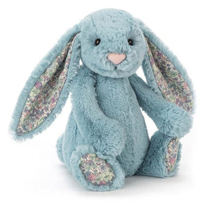 Jellycat / Bashful Bunny - Blossom Aqua (Medium)