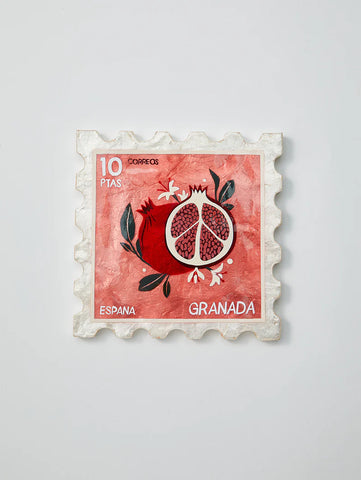 Jones & Co / Fiesta Pomegranate Stamp