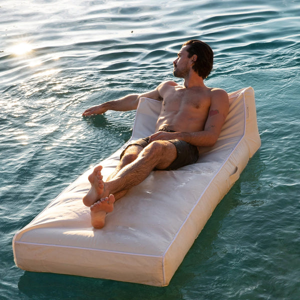 Sunnylife / Luxe Lie-On Lounger Float - Casa Blanca