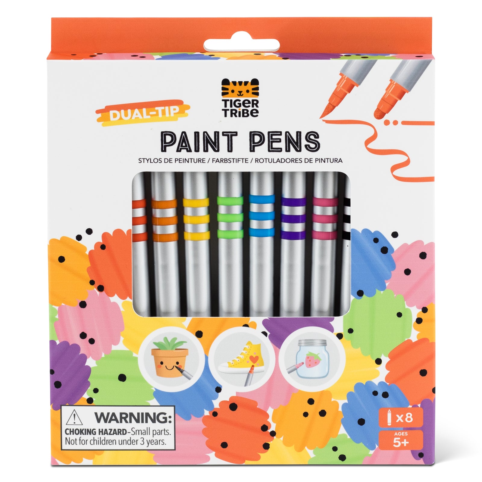 Tiger Tribe / Dual-Tip Paint Pens