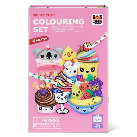 Tiger Tribe / Scented Colouring Set - Fruity Cutie