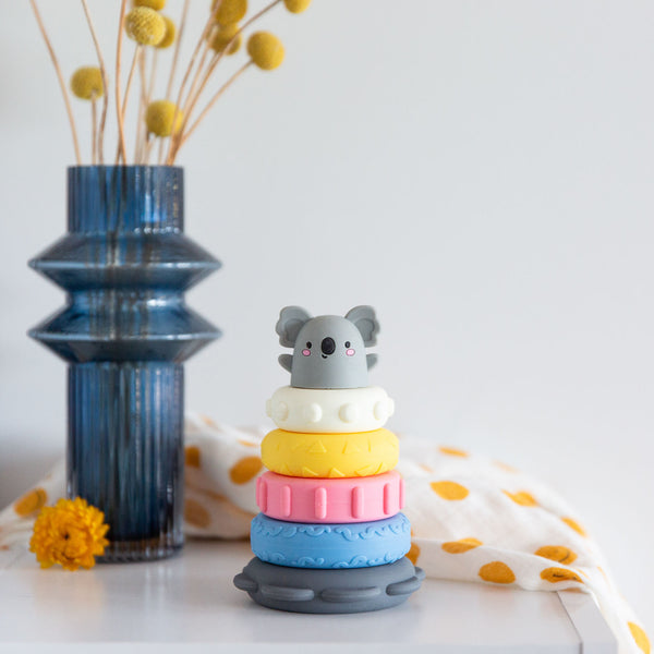 Tiger Tribe / Silicone Stacker - Koala