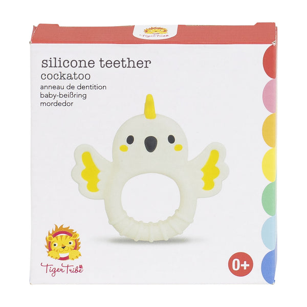 Tiger Tribe / Silicone Teether - Cockatoo