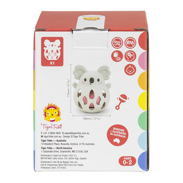 Tiger Tribe / Silicone Rattle - Koala