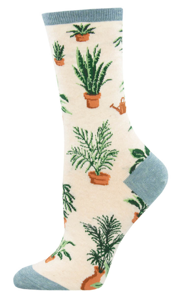 Socksmith / Womens Socks - Home Grown (Ivory)