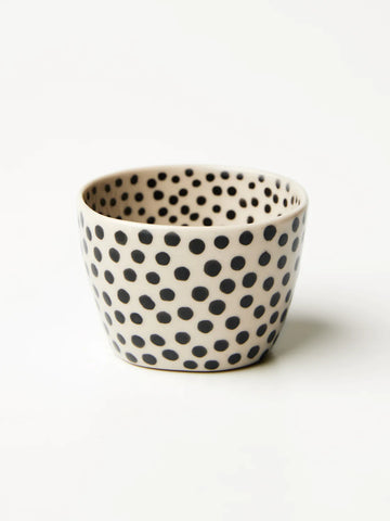 Jones & Co / Chino Salt Bowl - Black Sprinkle