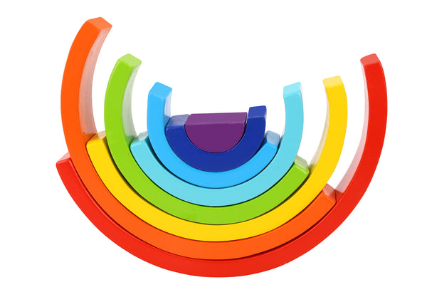 Tooky Toy / Wooden Stacking Rainbow