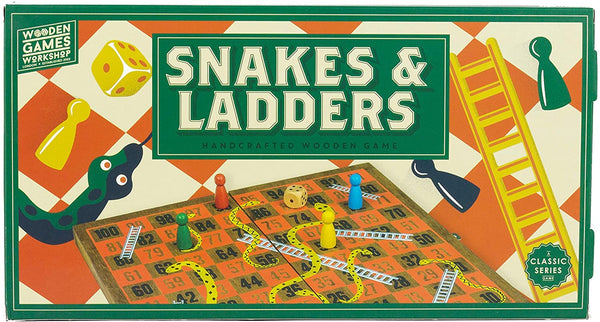 Wooden Games Workshop / Snakes & Ladders