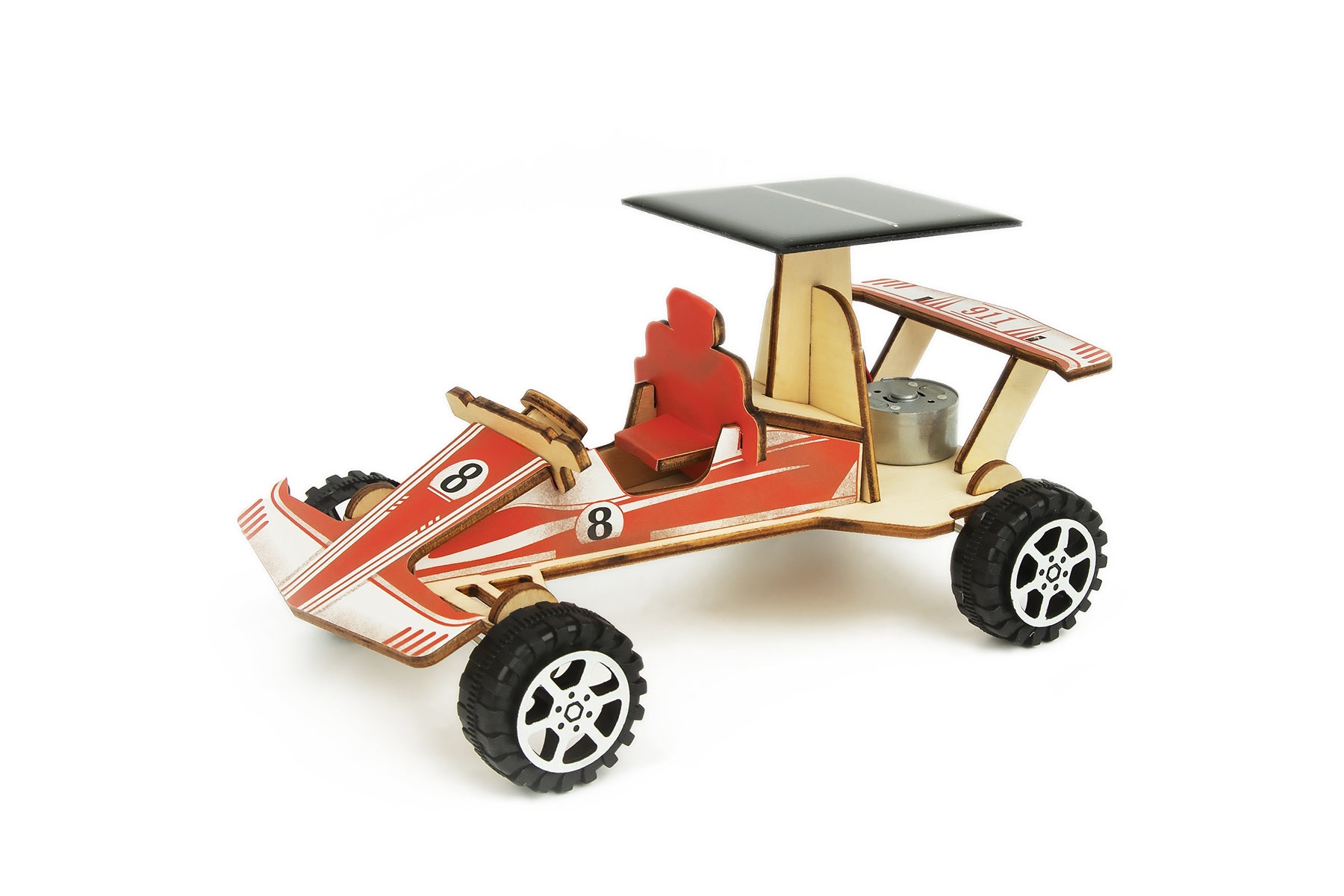 Tookyland / DIY 3D Wooden Cars (Solar Craft Kit) - Racing Car