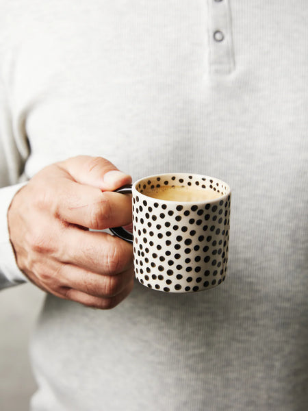 Jones & Co / Chino Espresso Cup - Black Sprinkle