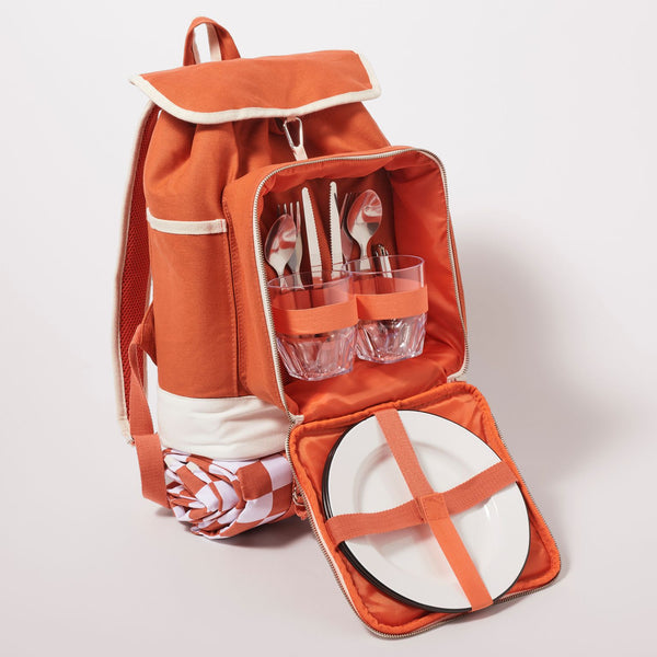 Sunnylife / Luxe Picnic Backpack - Terracotta