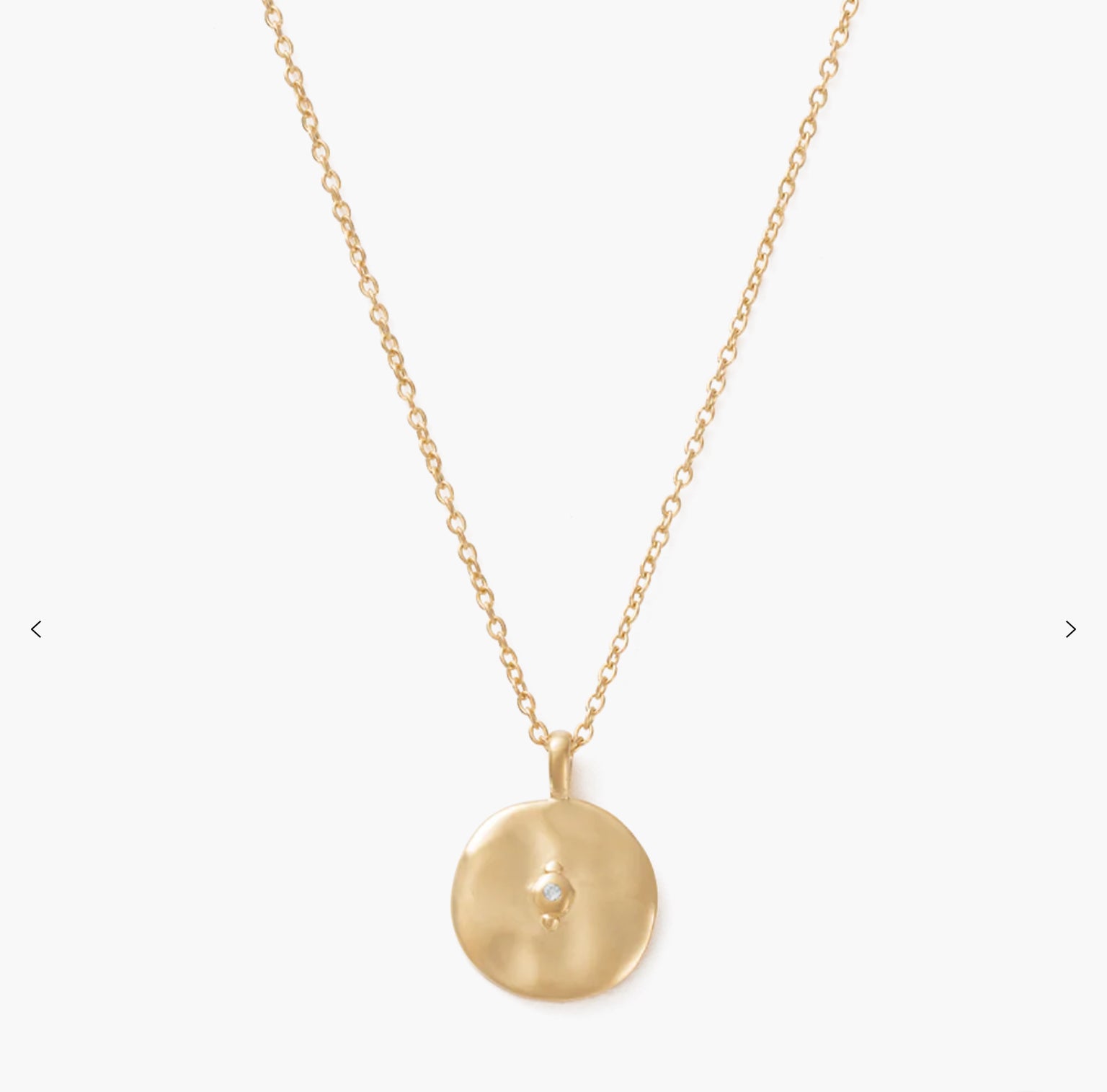 Kirstin Ash / Illuminate Coin Necklace - 18K Gold Vermeil – Abode Bondi