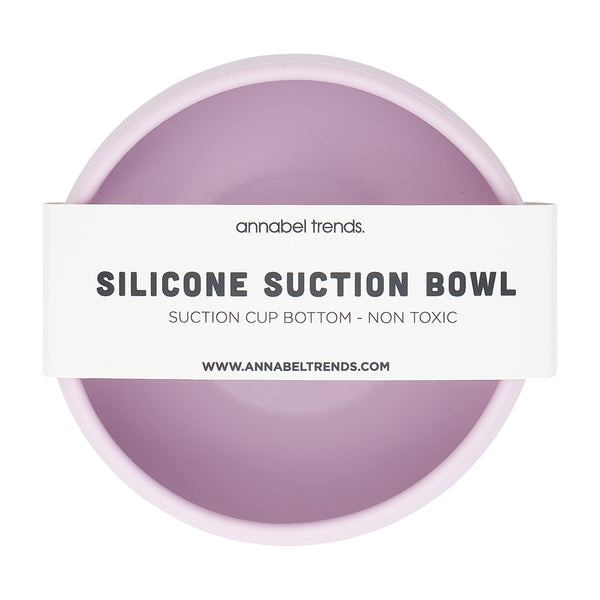 Annabel Trends / Silicone Suction Bowl - Lilac