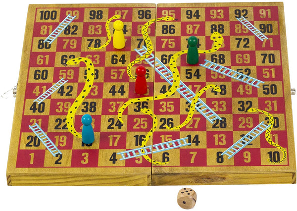 Wooden Games Workshop / Snakes & Ladders