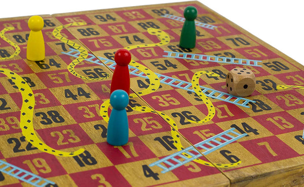 Wooden Games Workshop / Snakes & Ladders