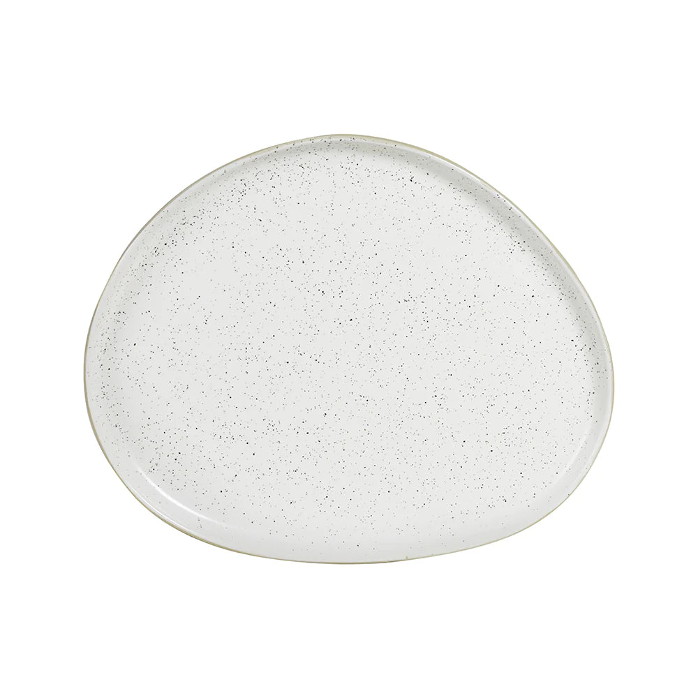 Robert Gordon / Table Of Plenty Round Platter - White Speckle