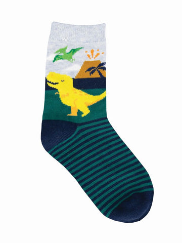 Socksmith / Kids Socks (2-4yrs) - Totally T-Rex