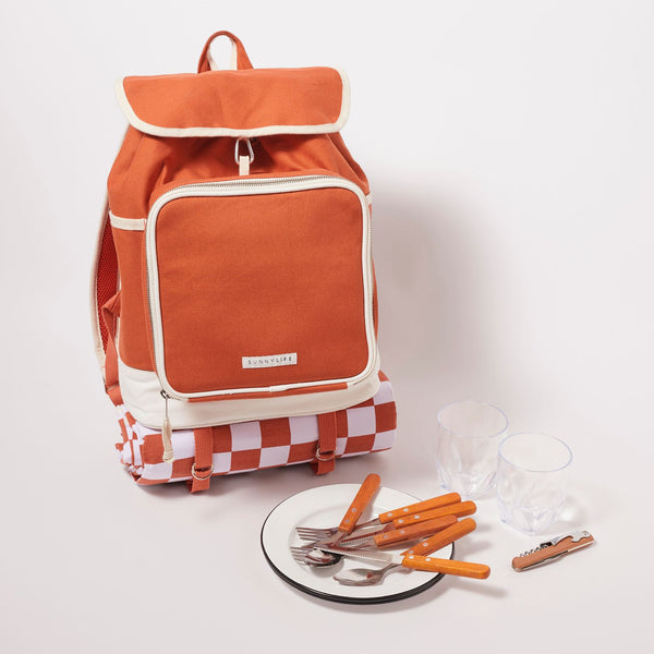 Sunnylife / Luxe Picnic Backpack - Terracotta